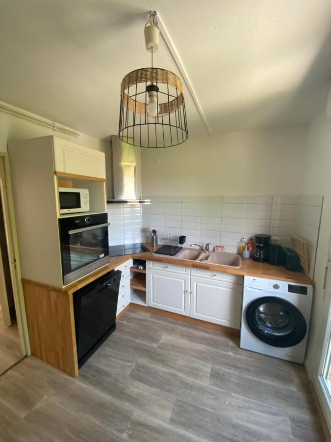 Appartement 3p, 72m2, centre ville, parking privé tout confort Biscarrosse Exterior foto
